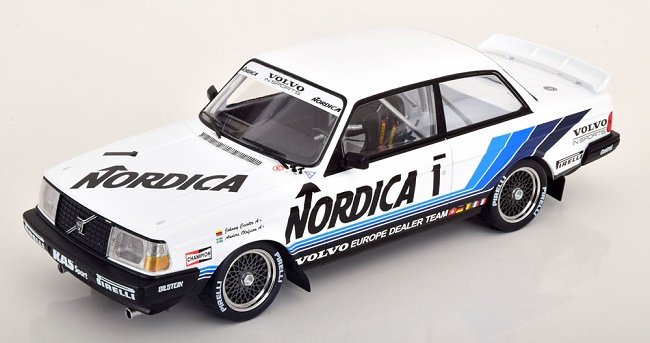 Ixo Models Volvo 240 Turbo #1 3Rd Etcc Brunn 19 1:18 18Rmc087