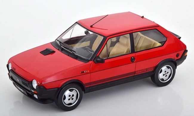 Mcg Fiat Ritmo Tc 125 Abarth 1980 Red 1:18 18416