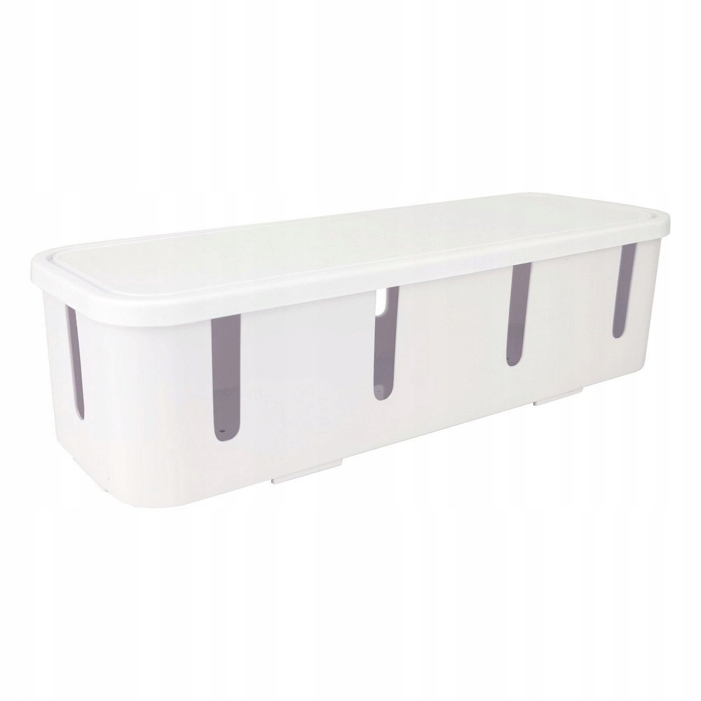 PUDEŁKO NA KABLE BIAŁE organizer na kable POJEMNIK na kable BIAŁY