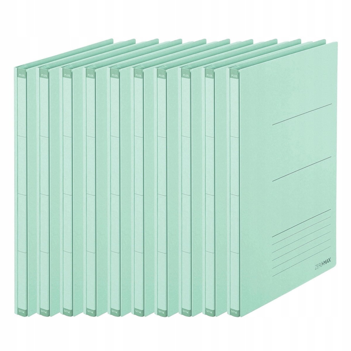 SEGREGATOR ZERO MAX BASIC (TECZKA SKOROSZYTOWA) A4 ZIELONY PASTEL 10szt