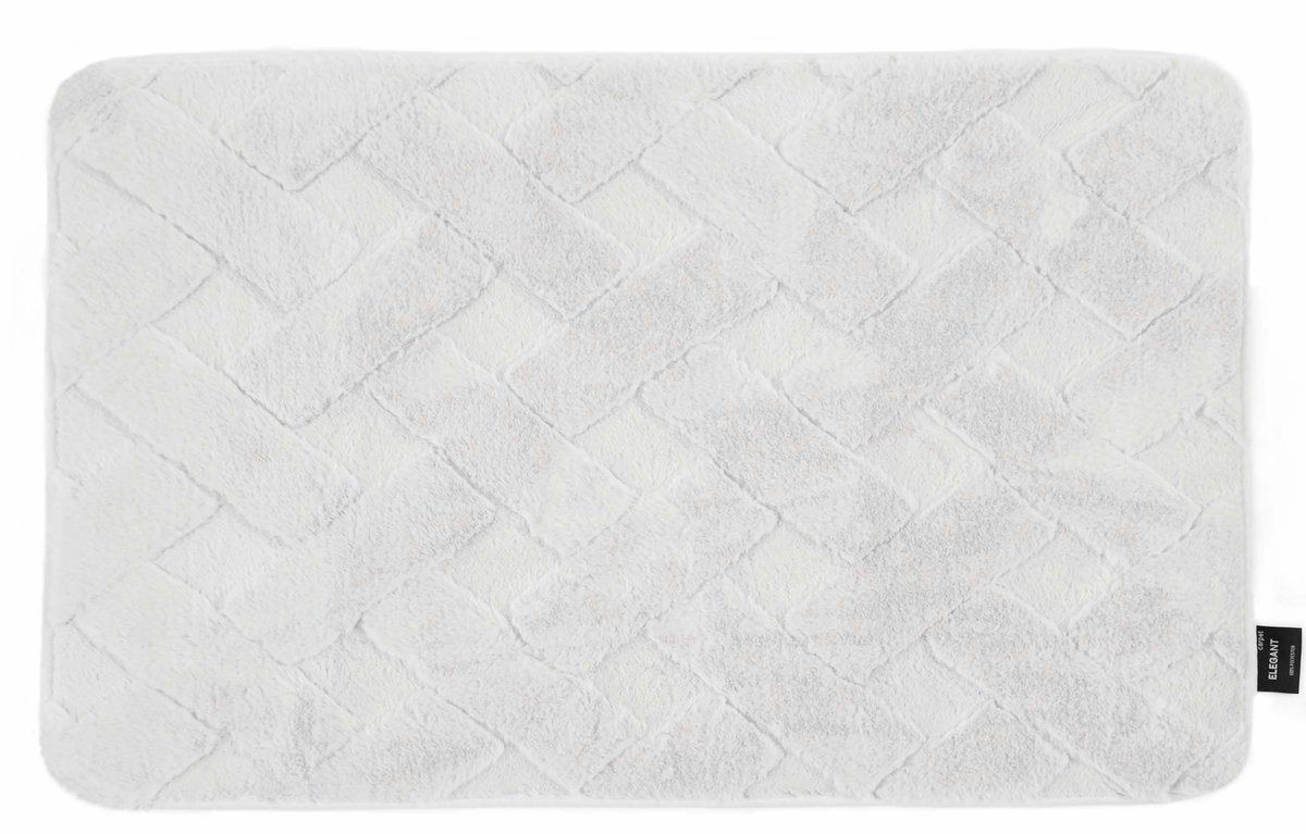 Dywan Łazienkowy Miękki Elegant Rabbit Szary 50x70cm