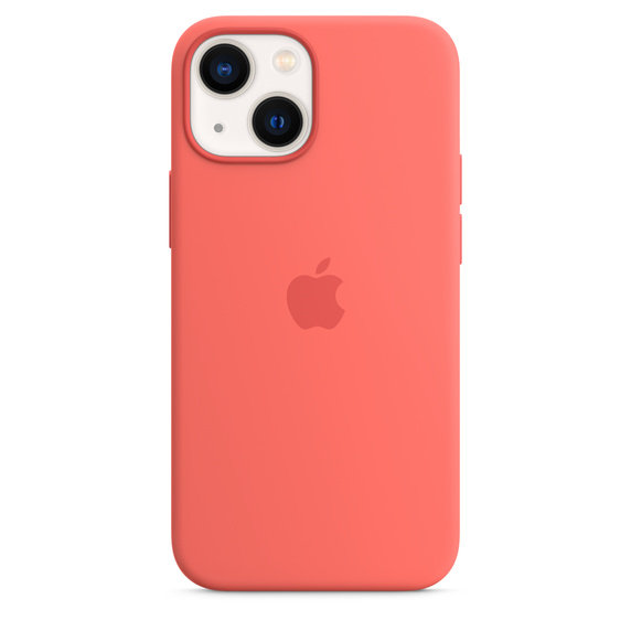 Oryginalne etui APPLE iPhone 13 Mini MagSafe Silikonowe - Pink Pomelo - MM1V3ZM/A