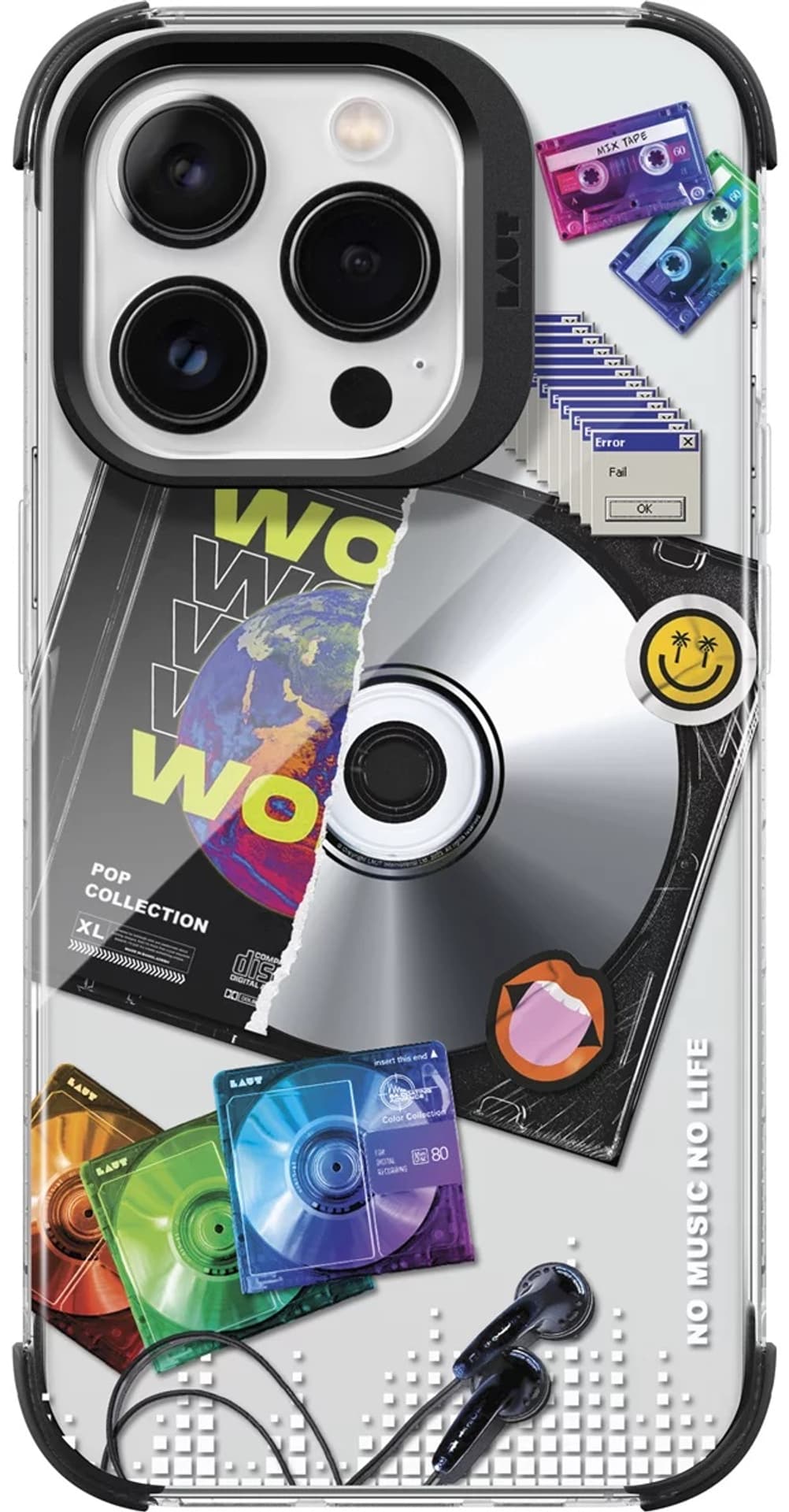Laut Pop Retro Music do iPhone 15 Pro Max - darmowy odbiór w 22 miastach i bezpłatny zwrot Paczkomatem aż do 15 dni