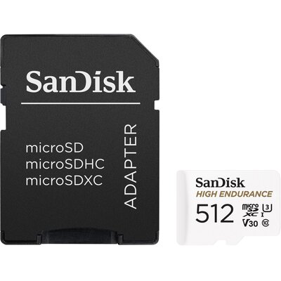 SanDisk High Endurance microSDXC 512GB V30