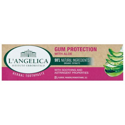 L'Angelica Istituto Erboristico L'Angelica pasta Ochrona dziąseł (Gum Protection) z aloesem 75ml