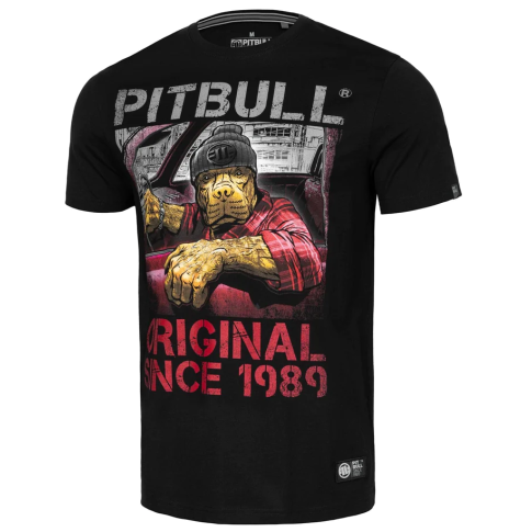 Pit Bull T-Shirt Koszulka Drive Black