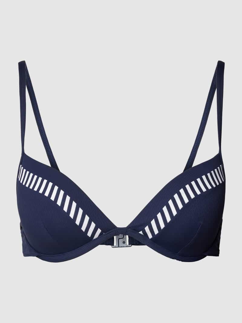 Top bikini ze wzorem w paski model ‘BONDI’