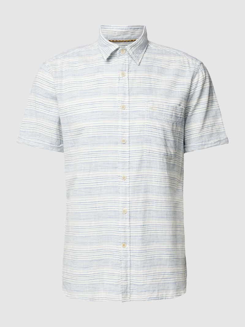 Koszula casualowa o kroju slim fit z wzorem w paski
