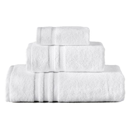Spod Igły i Nitki, Ekskluzywny ręcznik hotelowy, Prestiż, biały  550g/m2, 70x140 cm