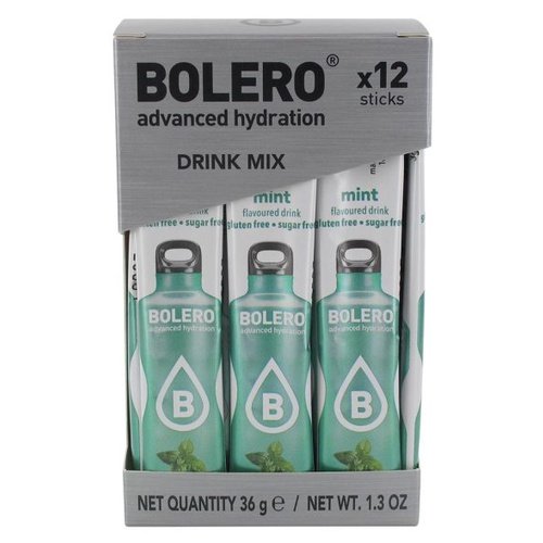 Bolero Box Sticks Mint 3G (12Szt.)