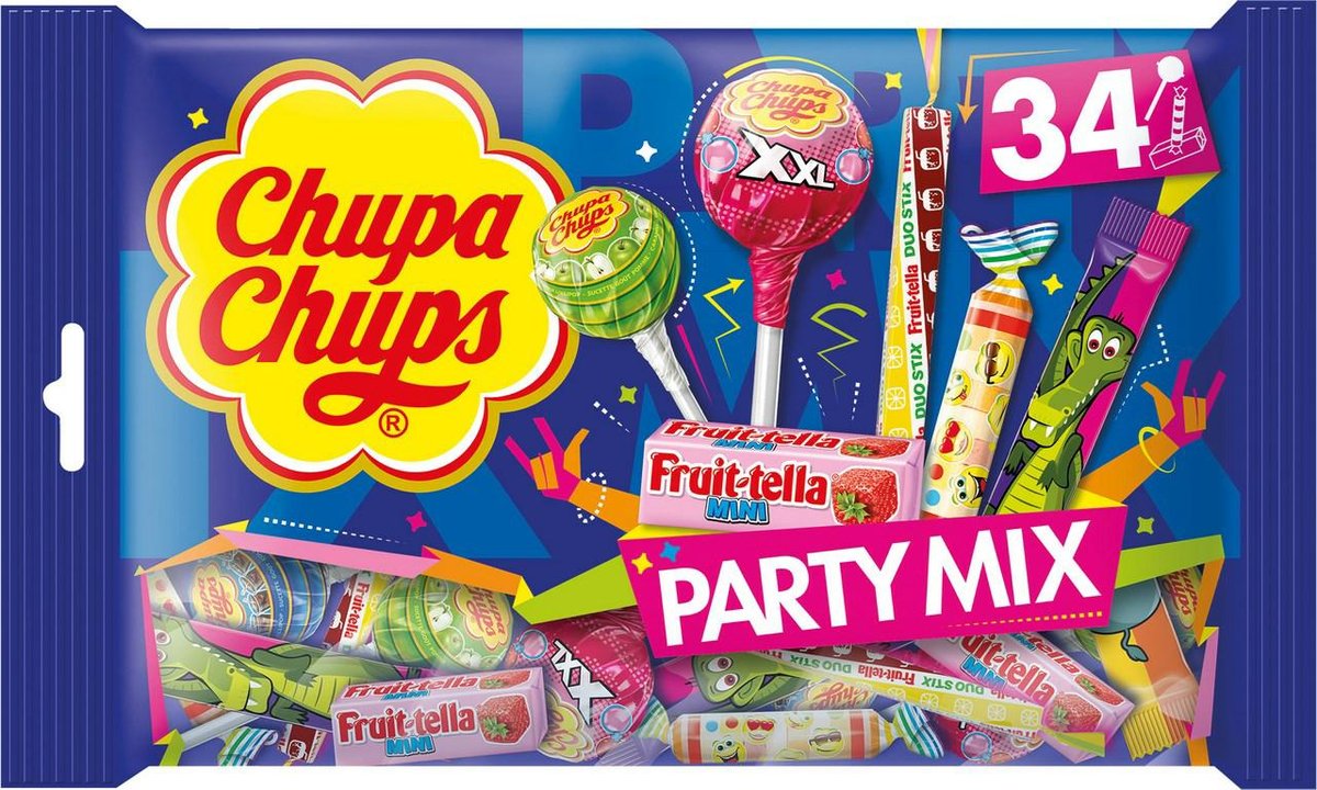 CHUPA CHUPS PARTY MIX 400G