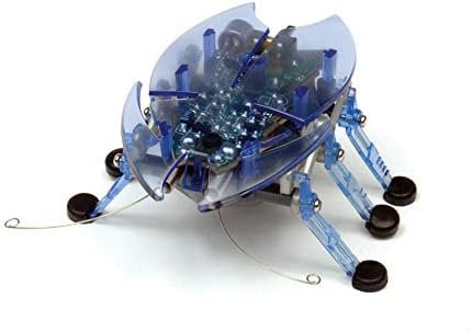 Hexbug Beetle mini robot w kolorze niebieskim wyjątkowa zabawka dla dzieci 8+ chodzi samodzielnie zabawka na baterie