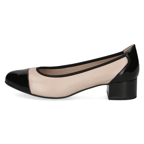 Caprice Damskie czółenka 9-22500-42, beżowy Comb, 40 EU Weit