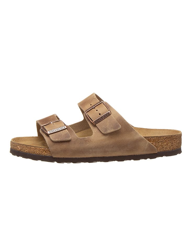 Birkenstock Skórzane klapki 