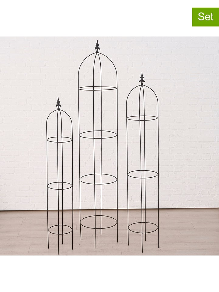 Boltze Podpory ogrodowe (3 szt.) 