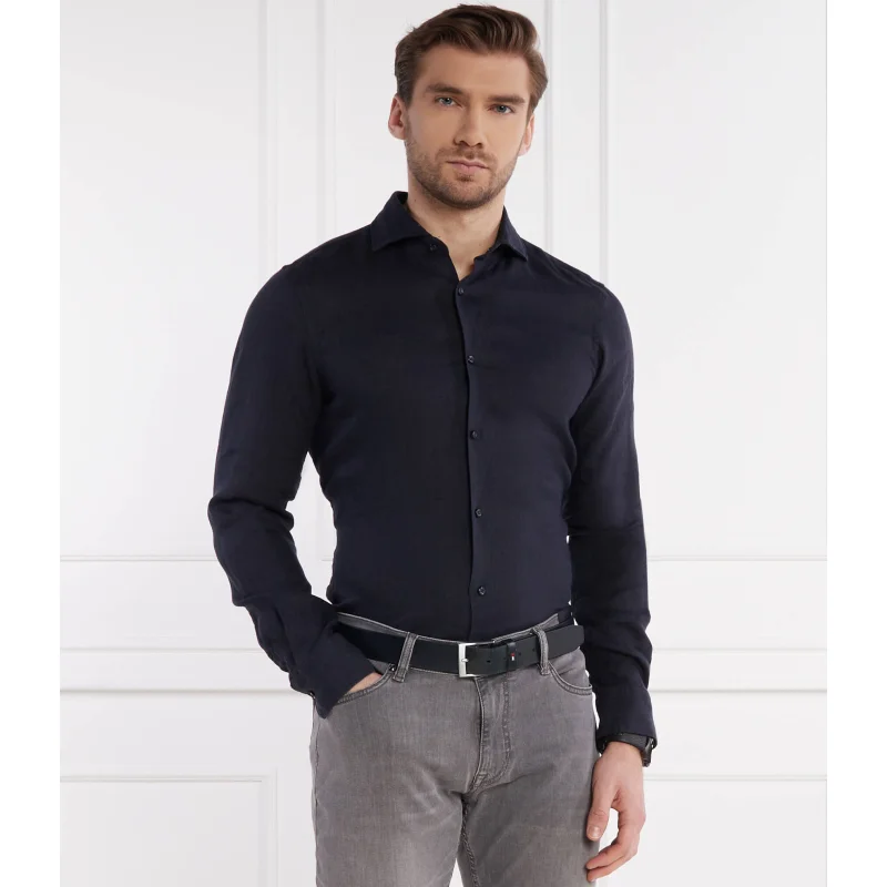 Joop! Lniana koszula 146Pai-W | Slim Fit