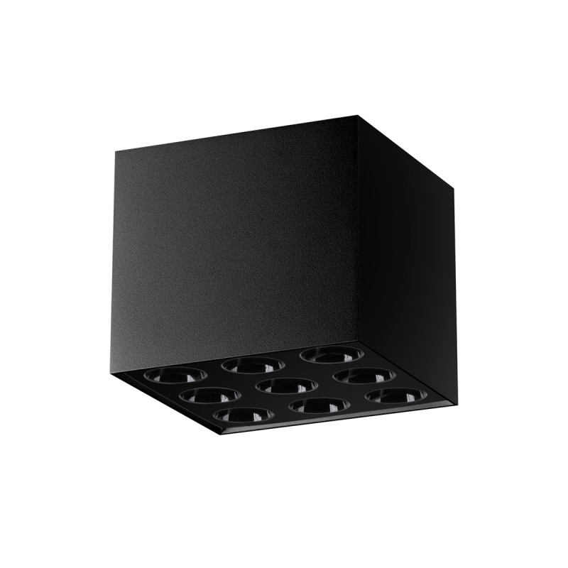 Plafon OZZY czarny LED SOLLUX LIGHTING