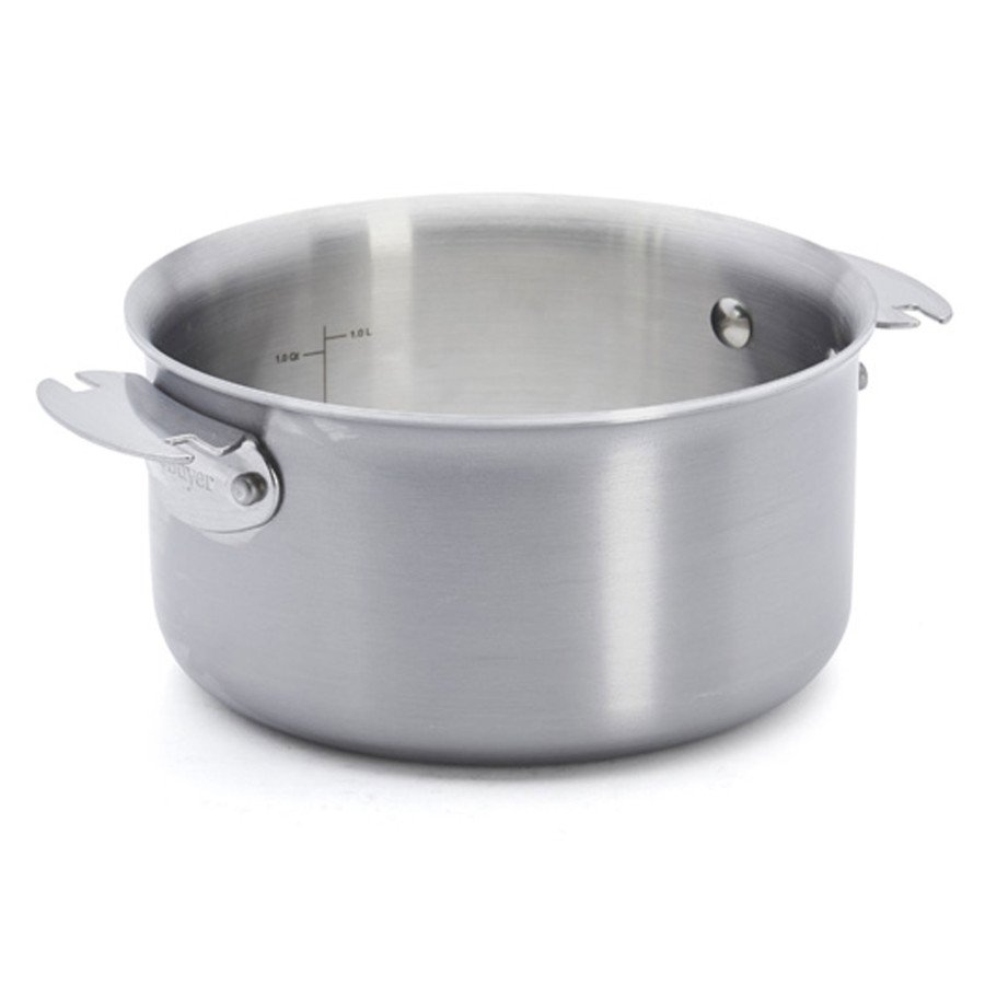 ALCHIMY LOQY Zestaw 2 garnków z rączką stalową / DE BUYER