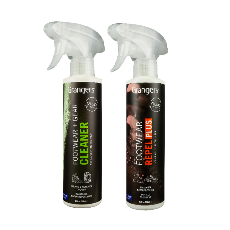 Zestaw do czyszczenia i impregnacji obuwia Grangers Footwear Care Kit GRF210/100  - ONE SIZE