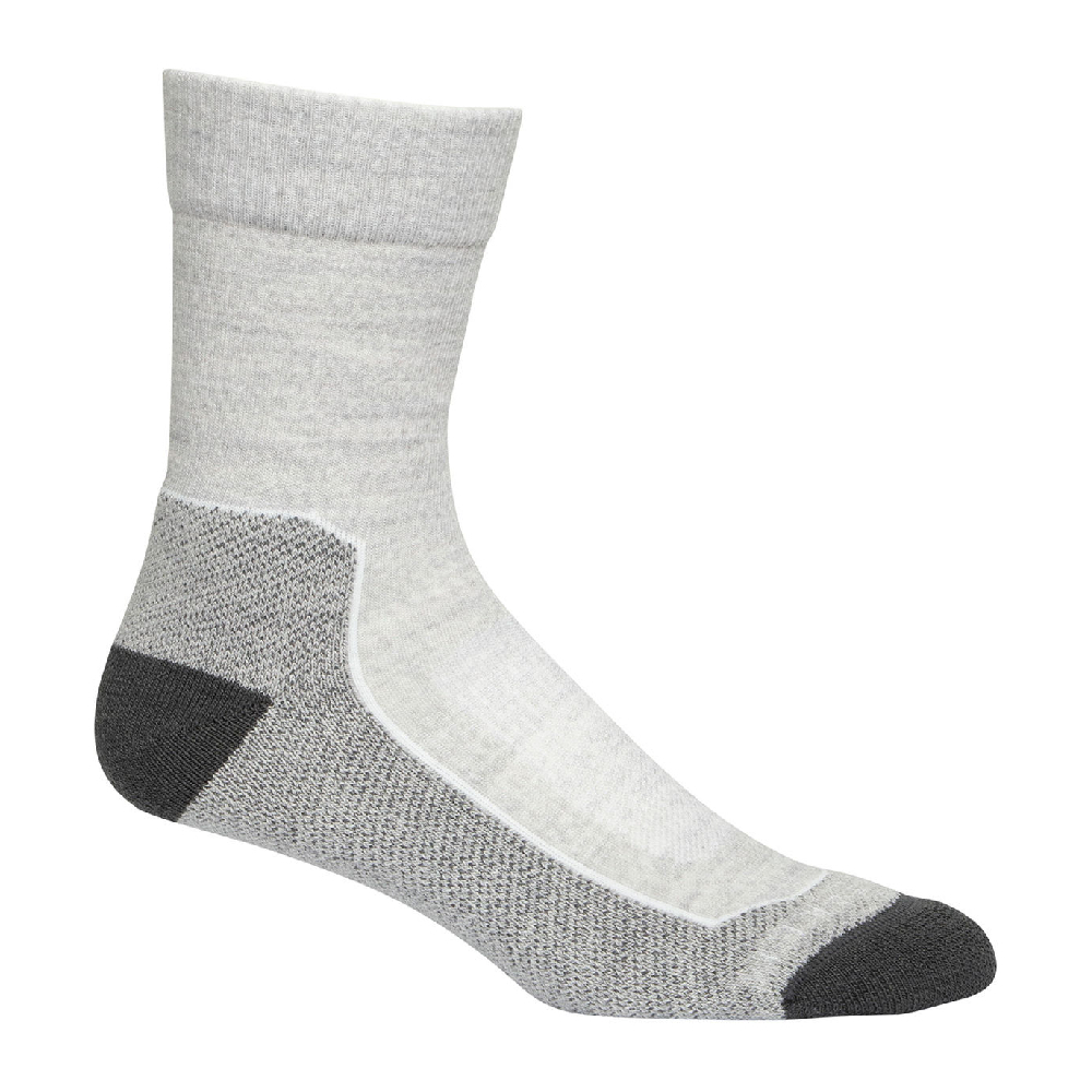 Damskie skarpety trekkingowe Icebreaker Hike+ Medium Crew blizzard heather - 35-37