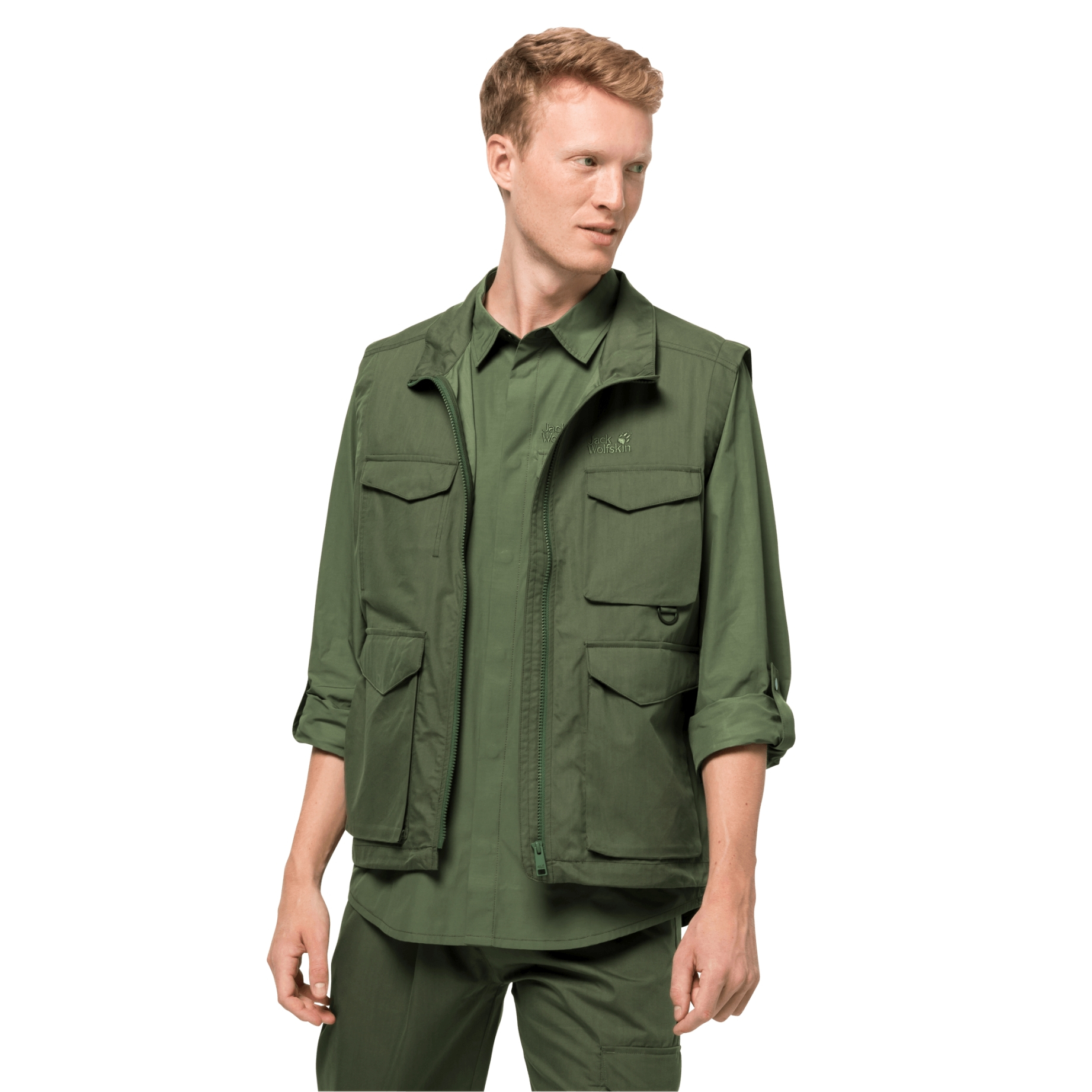 Kamizelka LAKESIDE TRIP VEST M greenwood - S