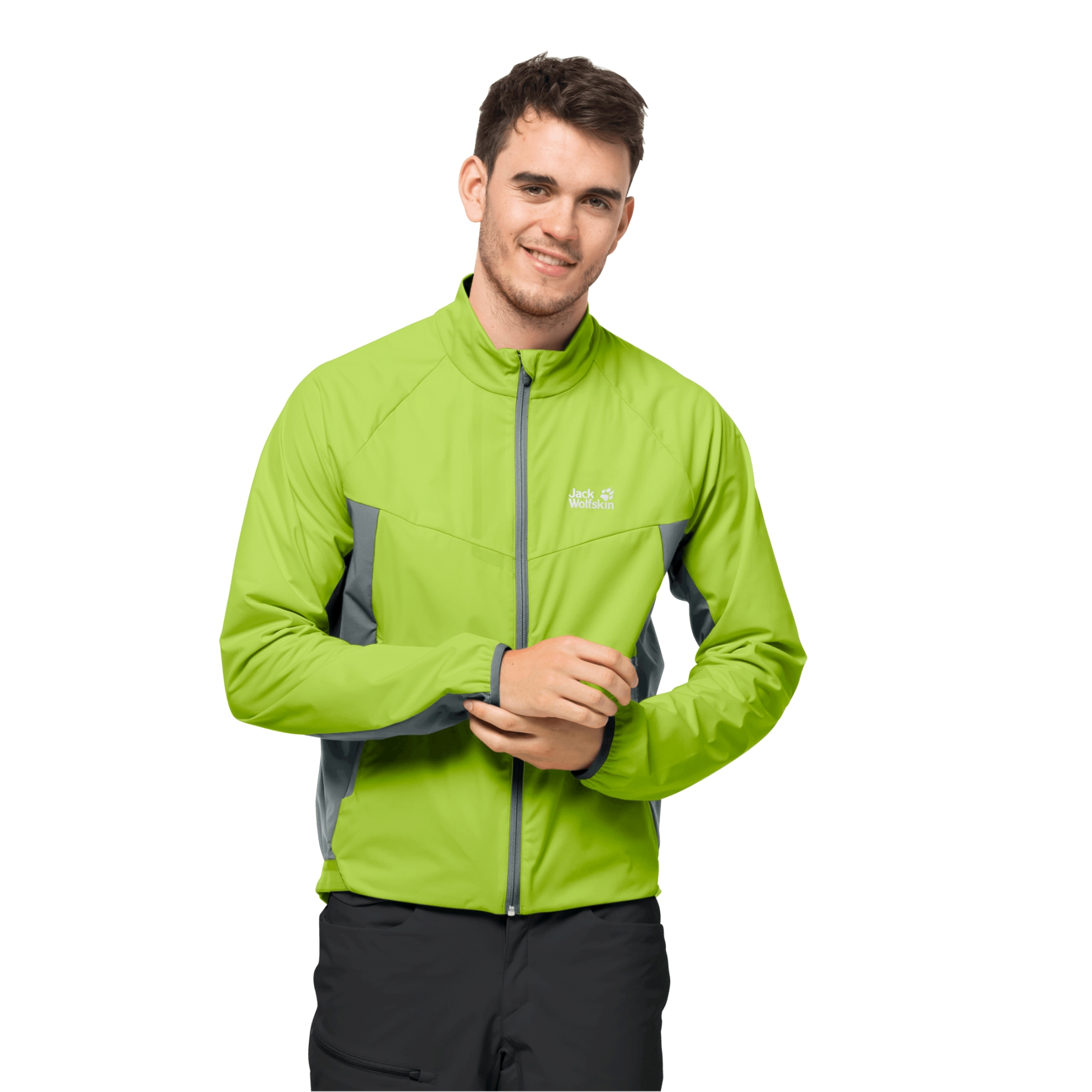 Kurtka softshellowa męska TOURER SOFTSHELL JKT M spring lime - S