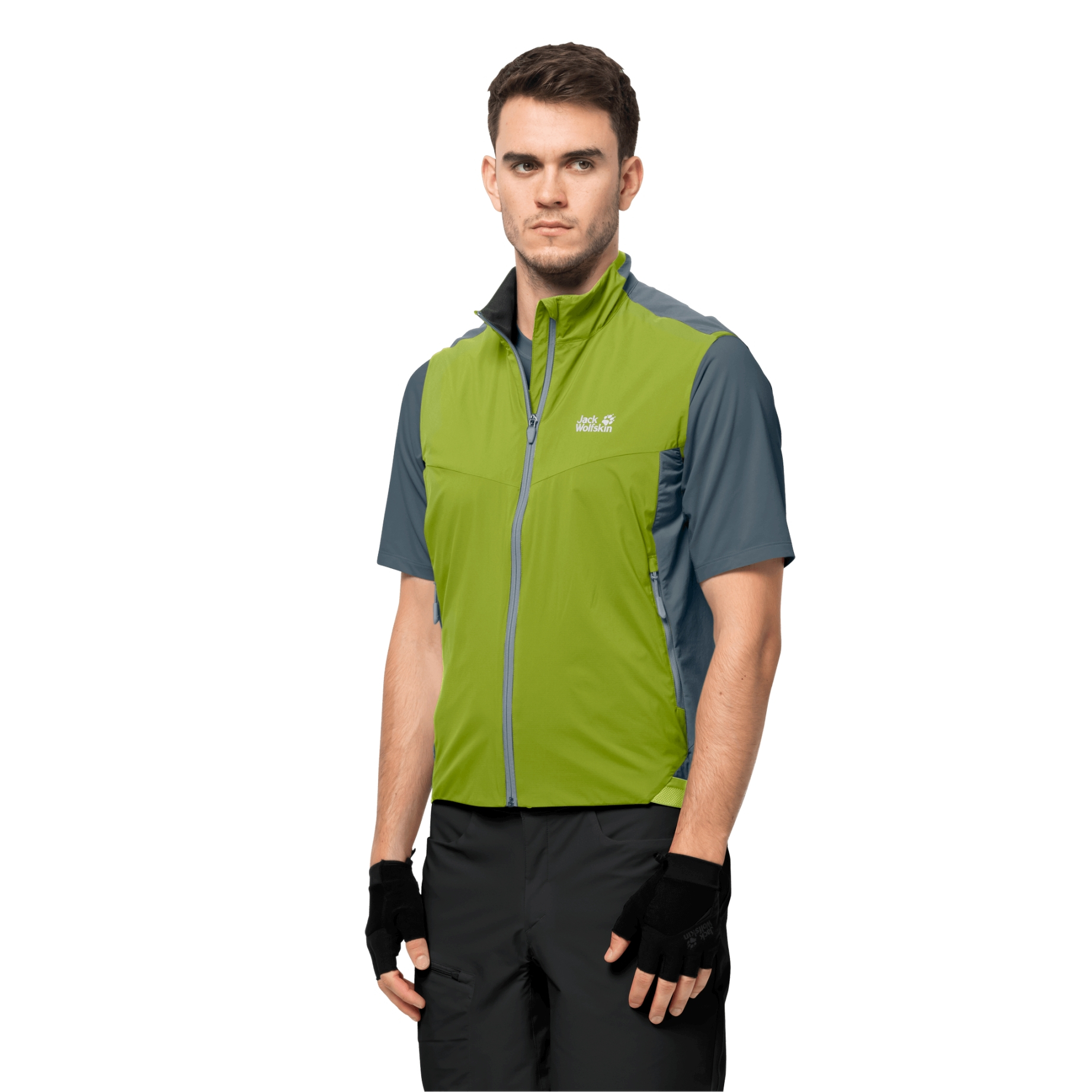 Kamizelka rowerowa TOURER SOFTSHELL VEST M storm grey - S