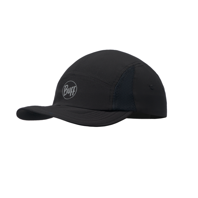 Czapka z daszkiem Buff 5 Panel Go Cap r-solid black - L/XL
