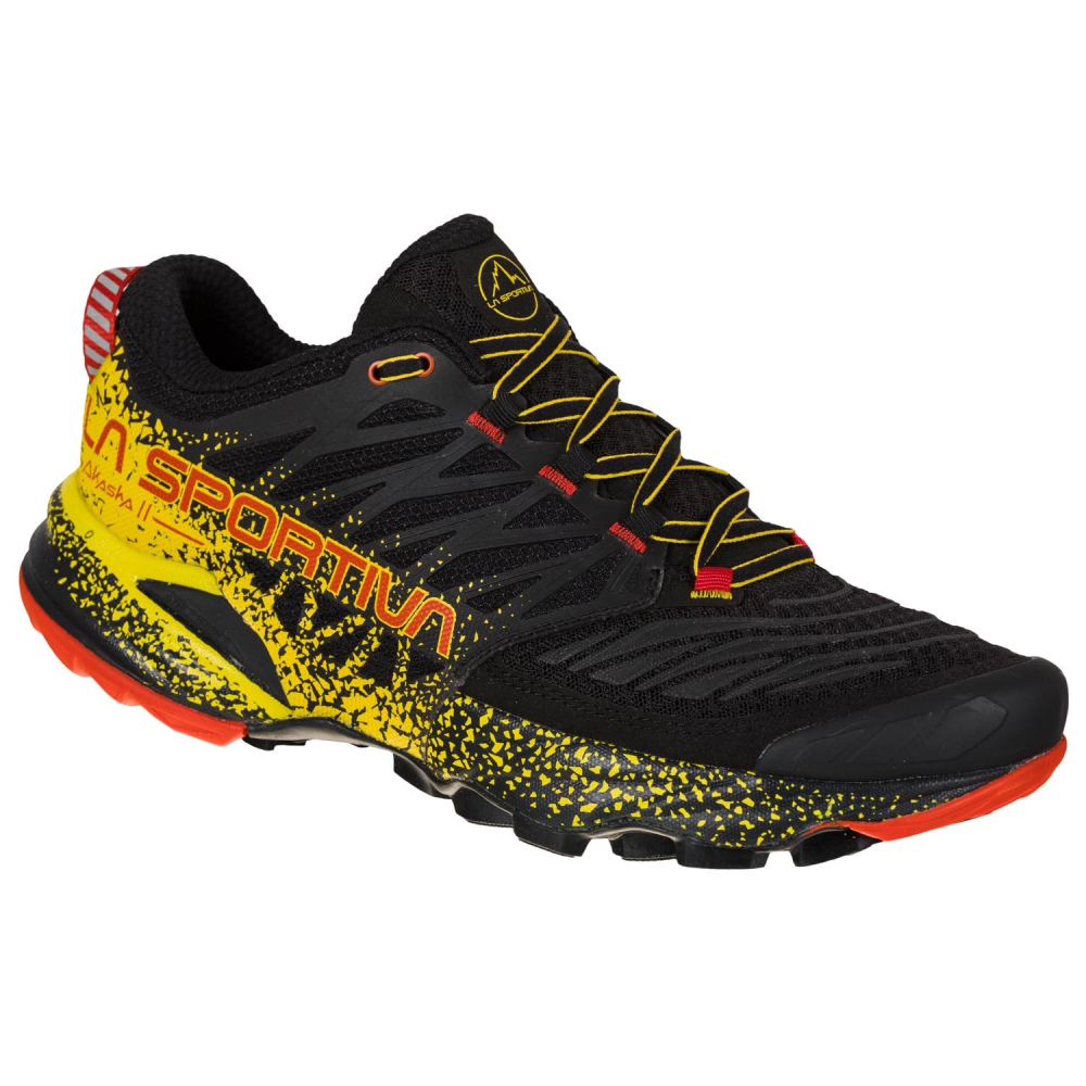 Męskie buty do biegania La Sportiva Akasha II black/yellow - 42,5