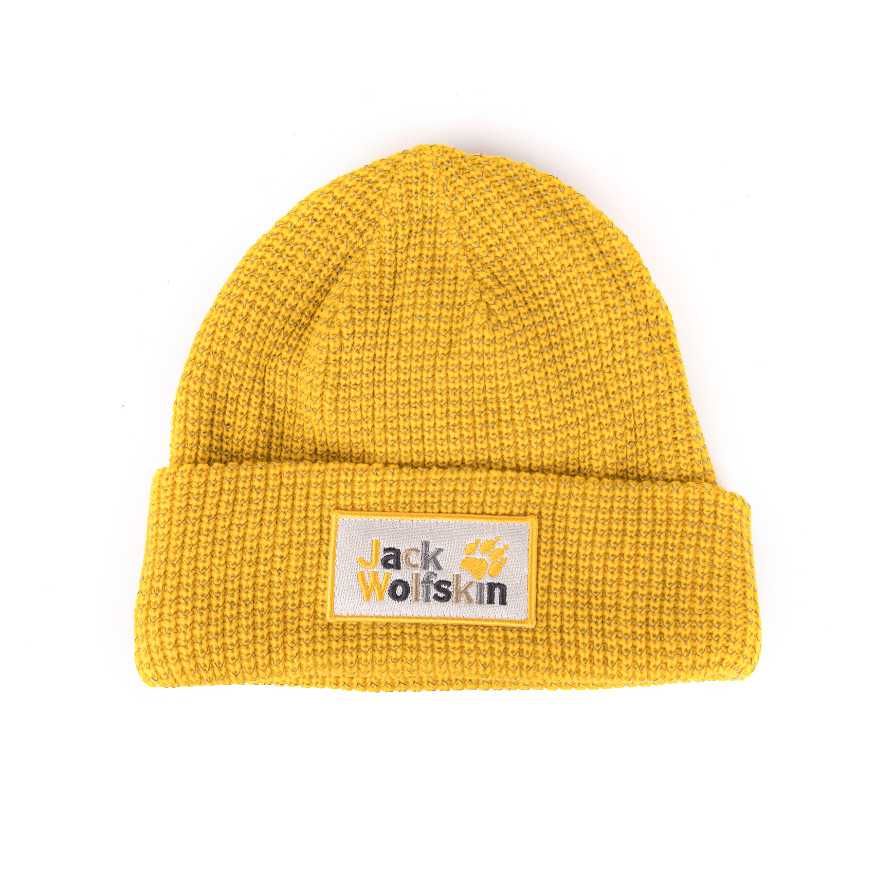 Czapka dziecięca Jack Wolfskin NIGHT HAWK CAP K burly yellow XT - ONE SIZE