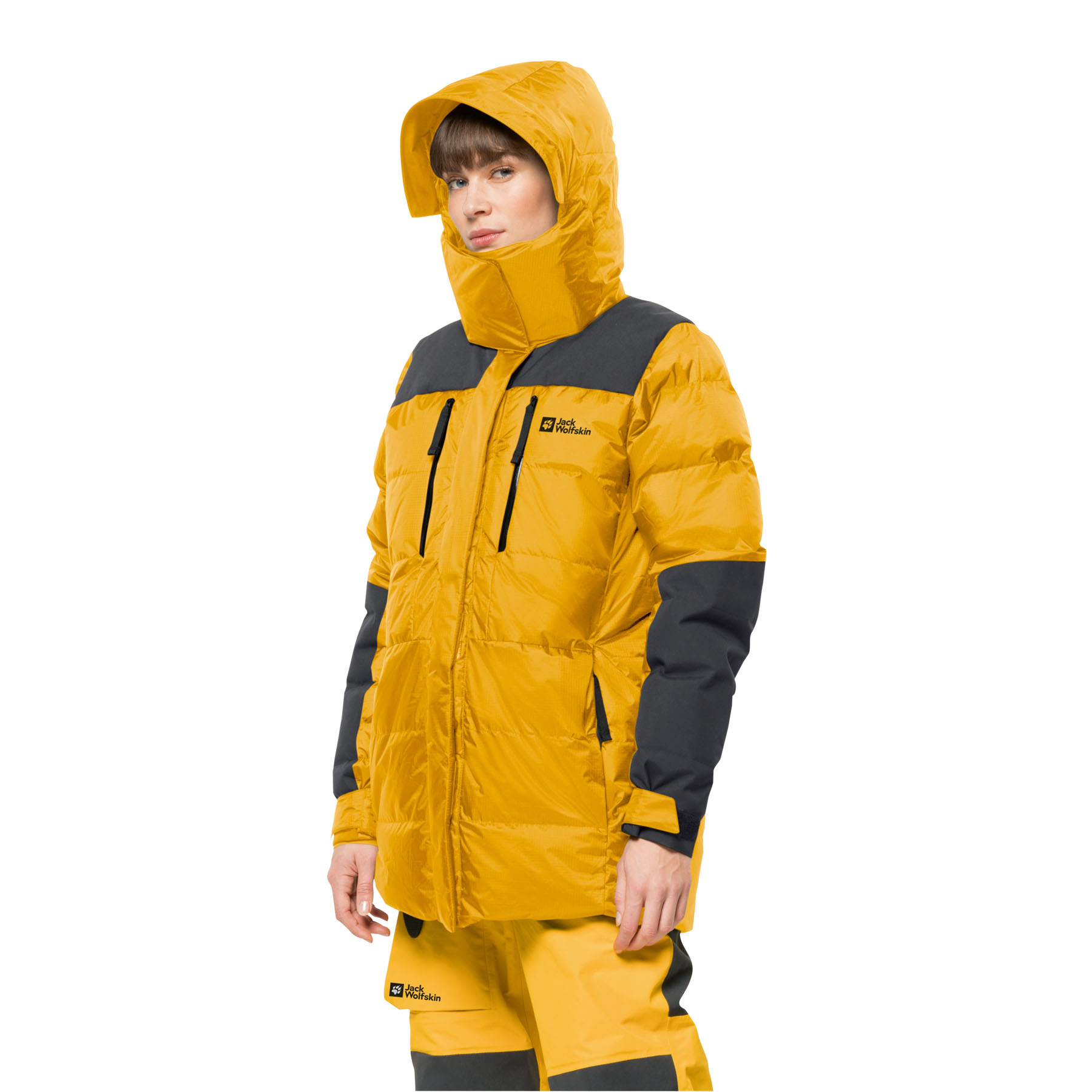 Damska kurtka ekspedycyjna Jack Wolfskin 1995 SERIES COOK JKT W burly yellow XT - XS