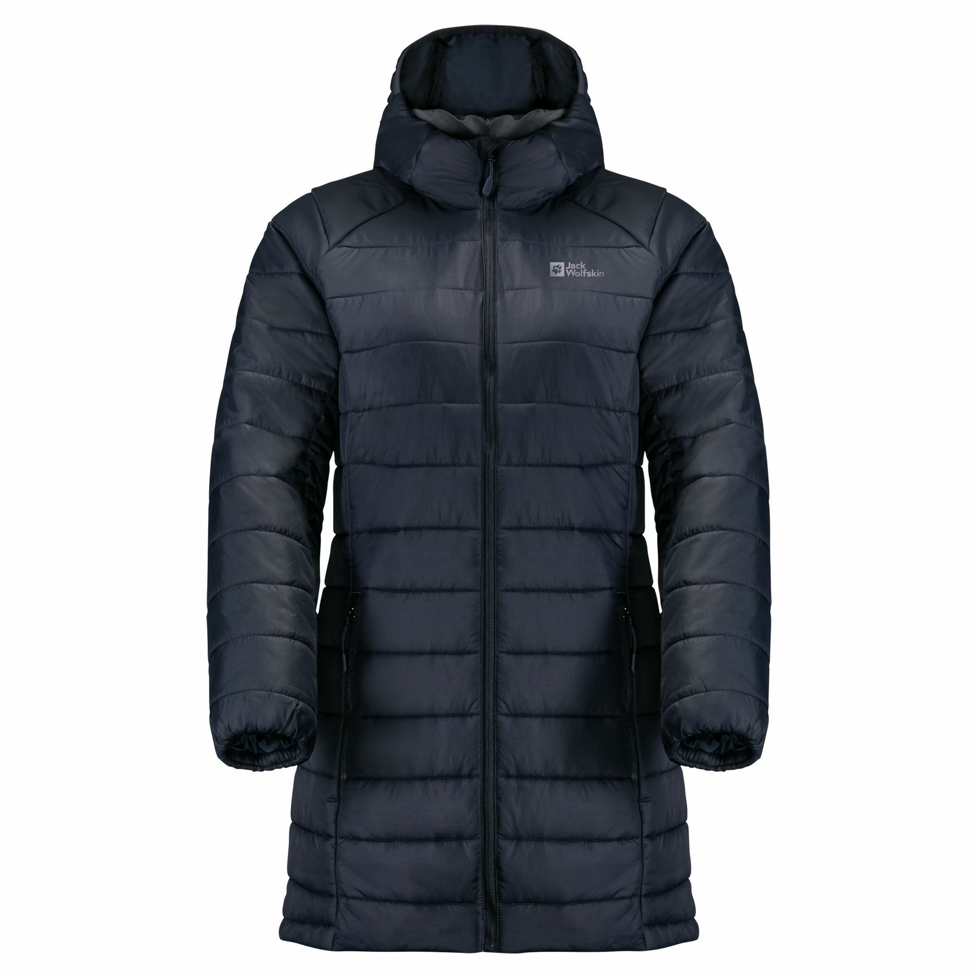 Damski płaszcz Jack Wolfskin BERGLAND INS COAT W night blue - S