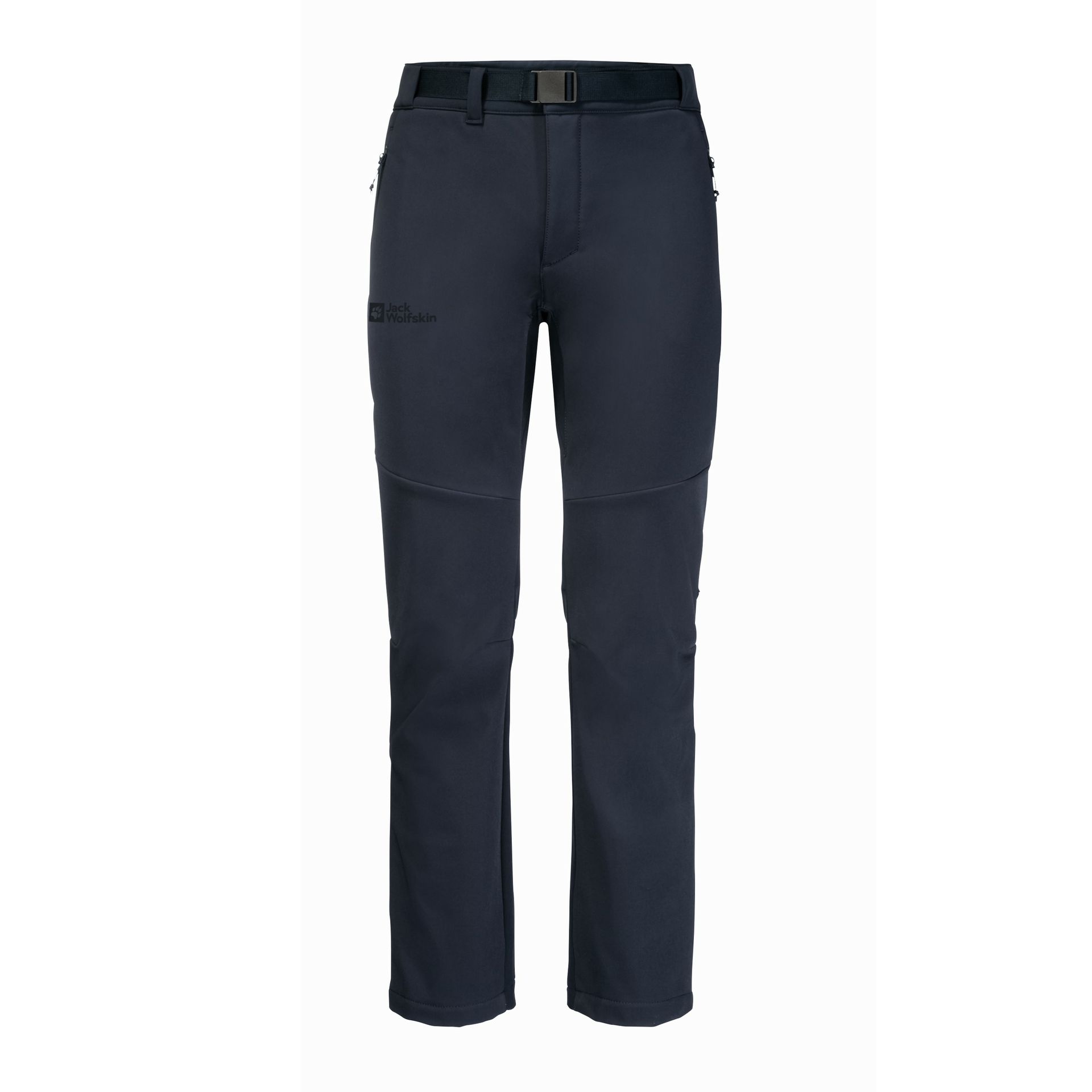 Męskie spodnie softshellowe Jack Wolfskin STOLLBERG PANTS M night blue - 46