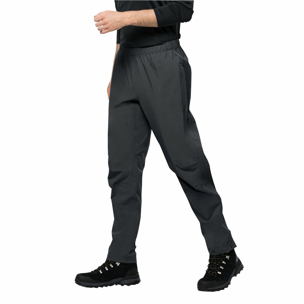 Фото - Велоодяг Jack Wolfskin Spodnie rowerowe  MOROBBIA 3L PANTS phantom - XS 