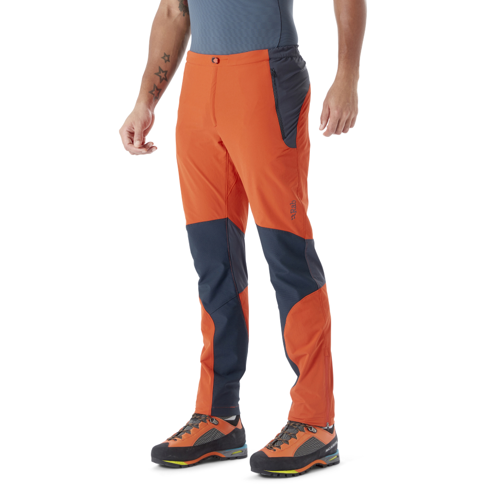 Męskie spodnie softshellowe Rab Torque Pants firecracker - 30