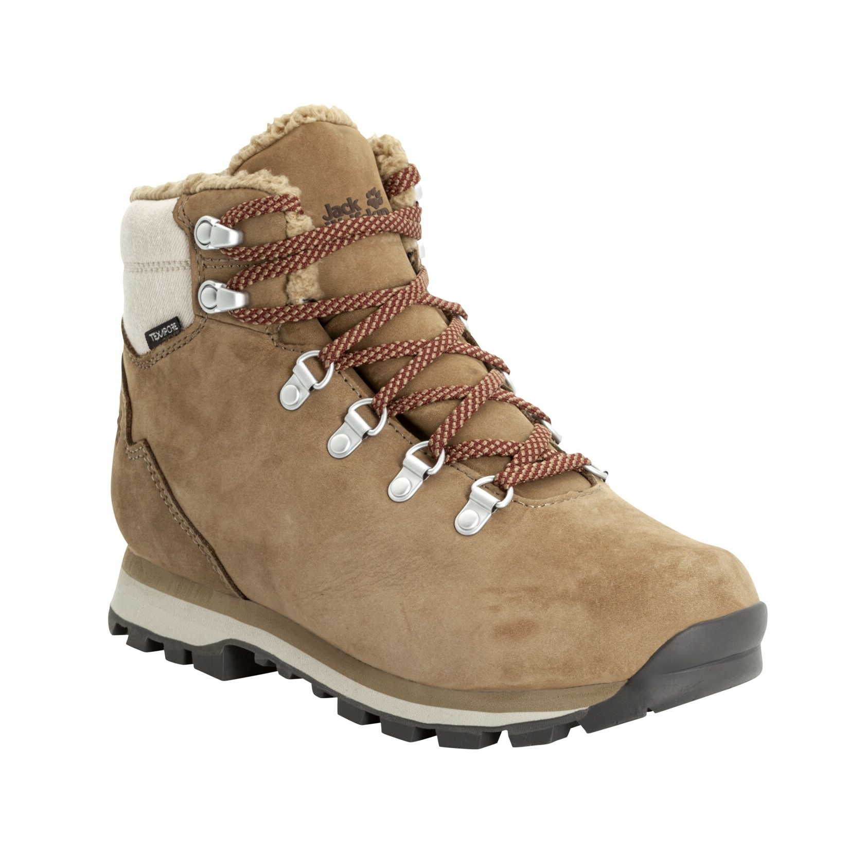 Damskie buty zimowe Jack Wolfskin THUNDER BAY TEXAPORE MID W cookie - 41