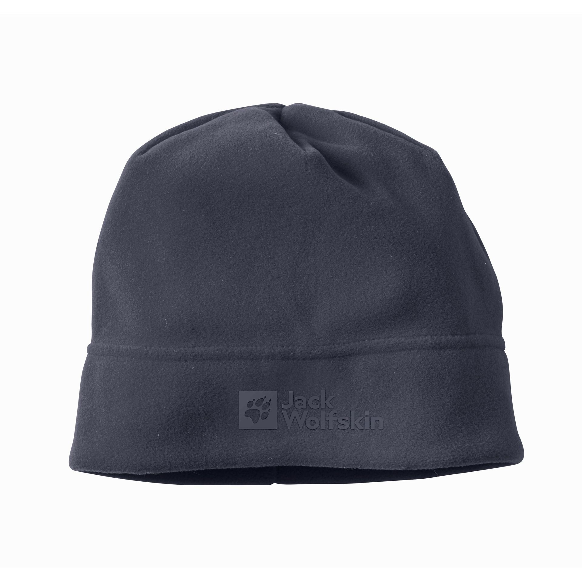 Czapka polarowa Jack Wolfskin REAL STUFF BEANIE graphite - ONE SIZE
