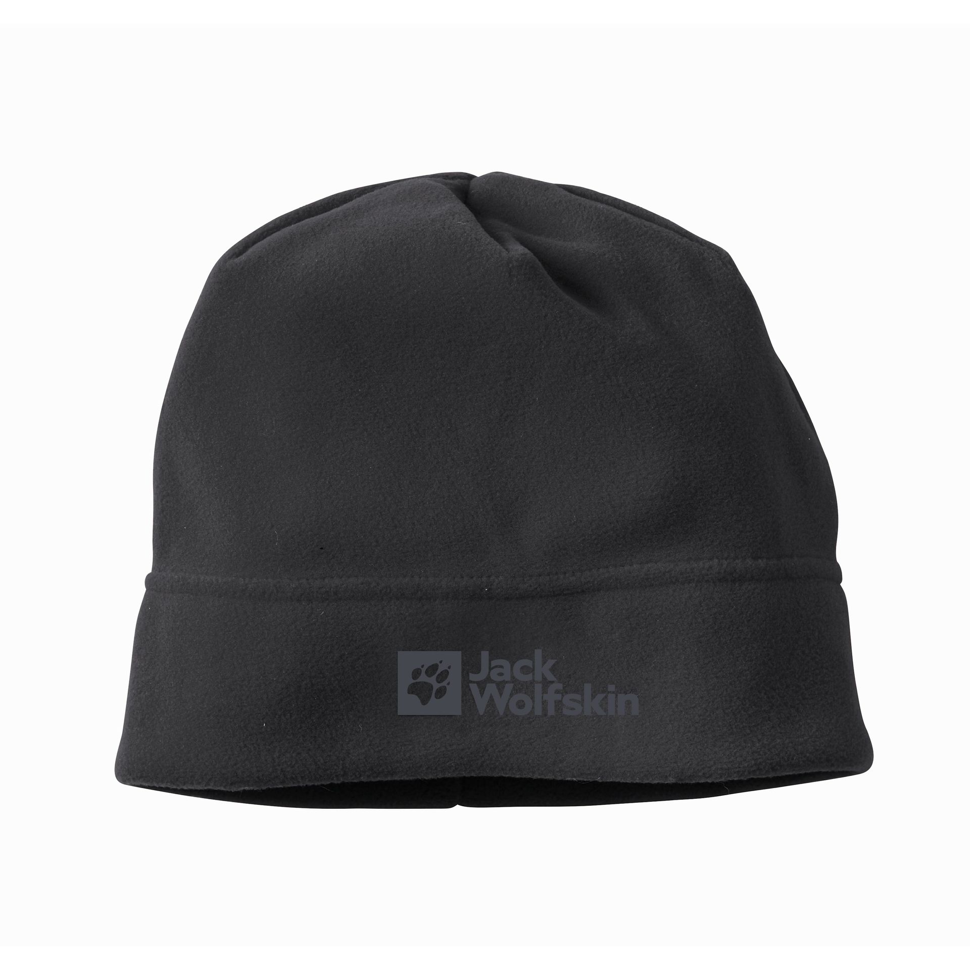Czapka polarowa Jack Wolfskin REAL STUFF BEANIE black - ONE SIZE