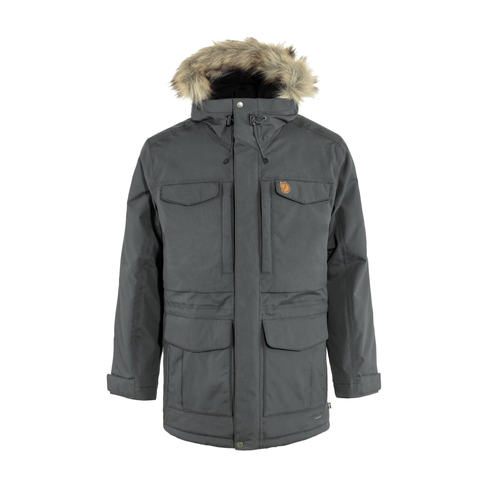 Kurtka zimowa Fjallraven Nuuk Parka basalt - S