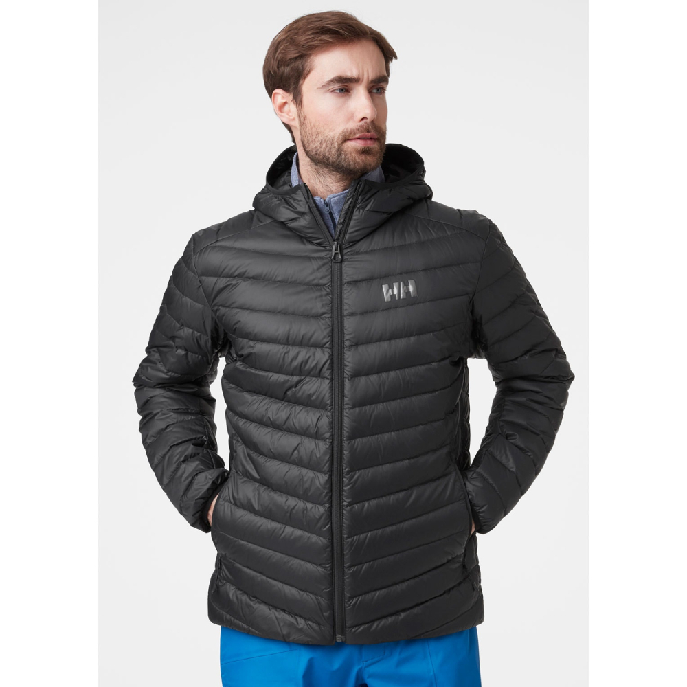 Męska kurtka puchowa Helly Hansen Verglas Hoody Down Insulator black - S