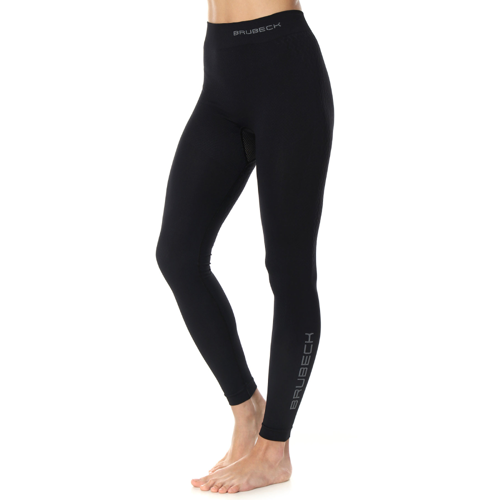 Damskie legginsy termiczne Brubeck EXTREME THERMO LE13050 black - XS