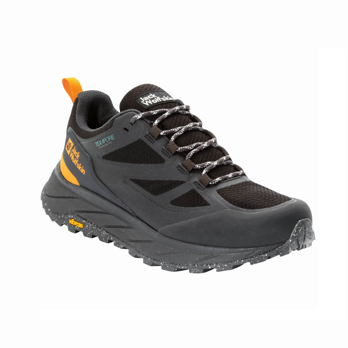 Buty męskie trekkingowe Jack Wolfskin TERRAVENTURE TEXAPORE LOW M black - 40