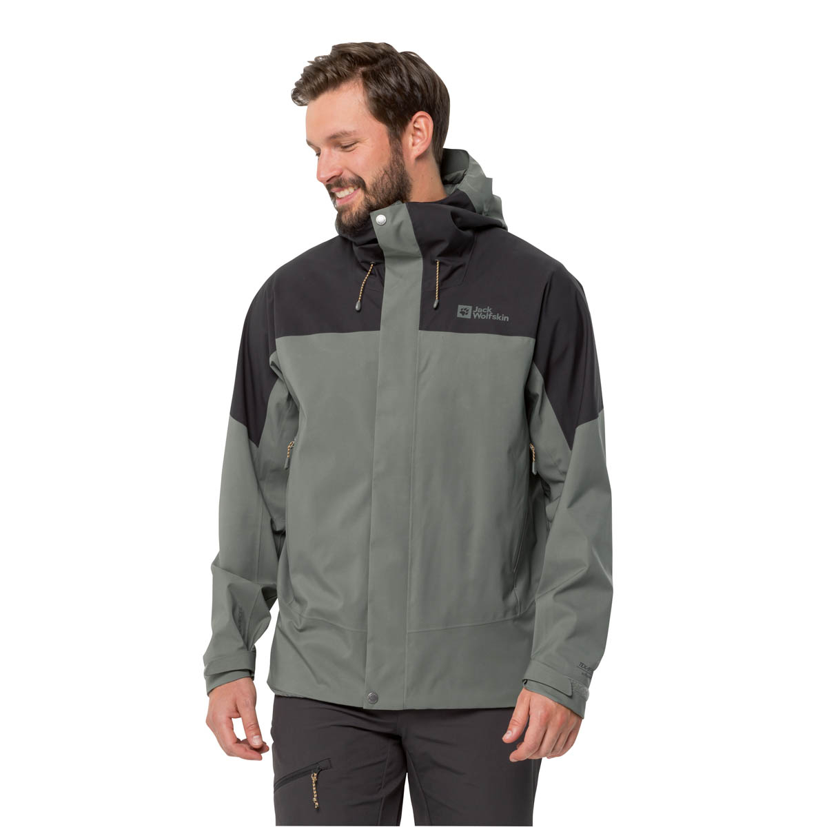 Męska kurtka Jack Wolfskin KAMMWEG 2L JKT M gecko green - M