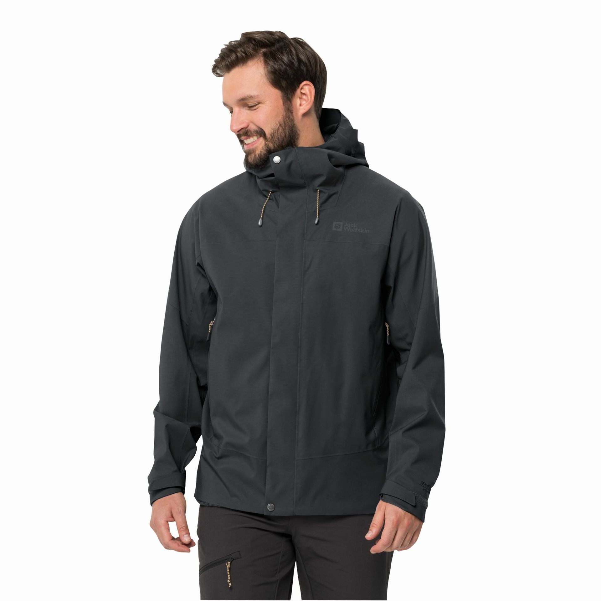 Męska kurtka Jack Wolfskin KAMMWEG 2L JKT M phantom - S