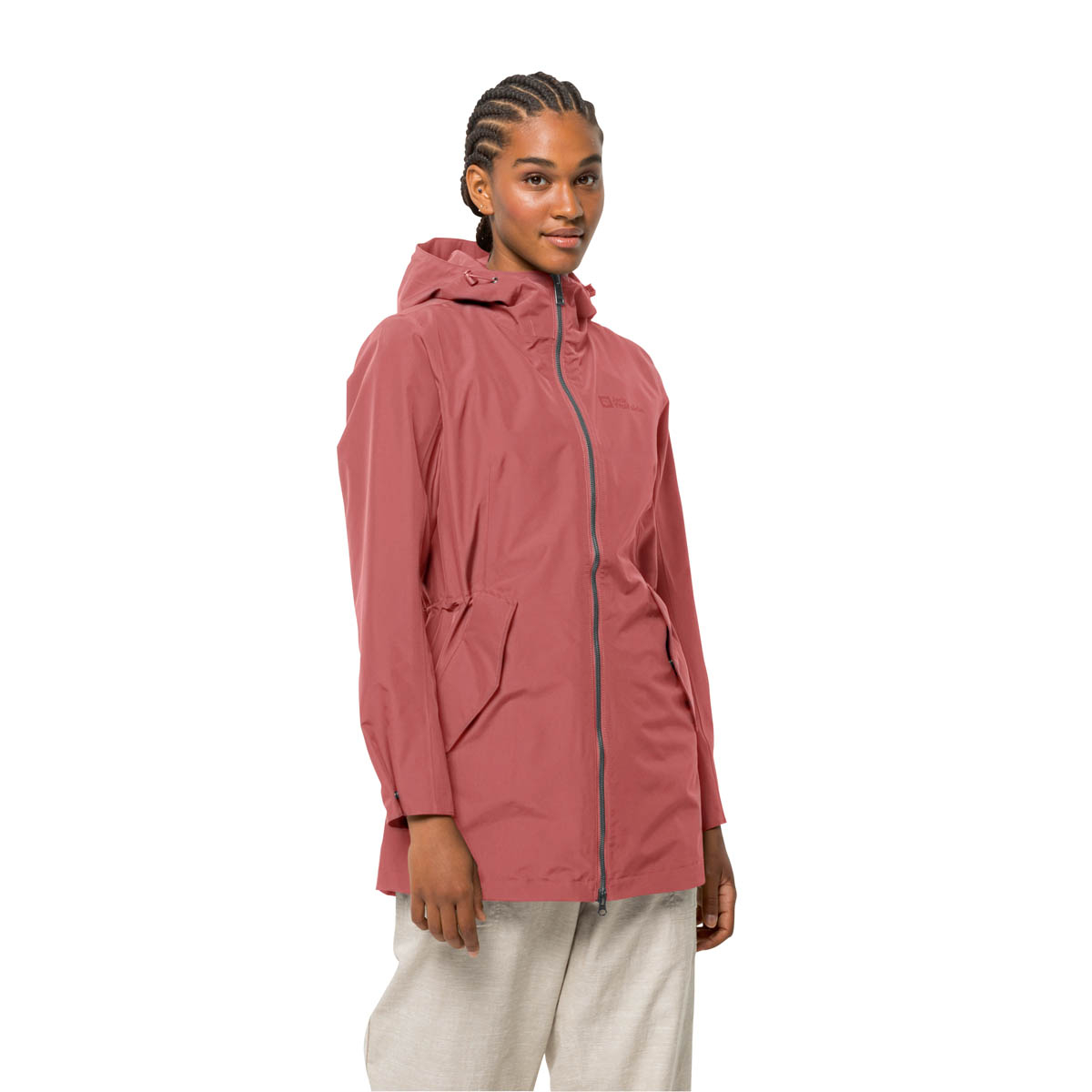 Damska parka Jack Wolfskin DAKAR PARKA W faded rose - XS