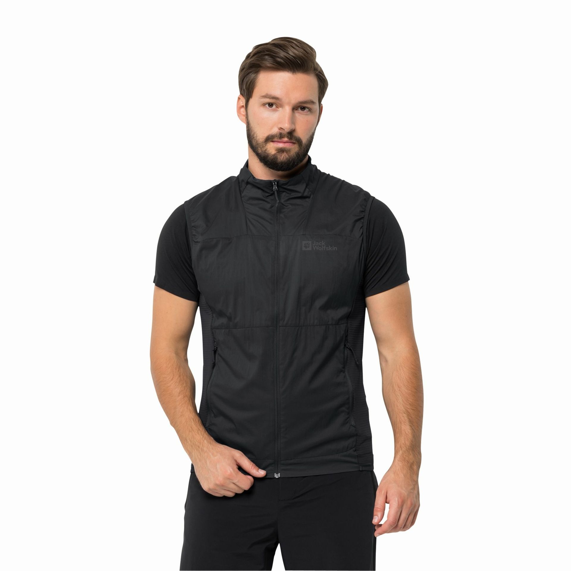 Męska kamizelka Jack Wolfskin PRELIGHT ALPHA VEST M black - S