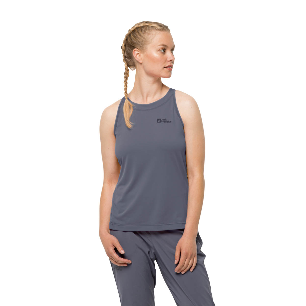 Top damski Jack Wolfskin PRELIGHT TANK W dolphin - XS