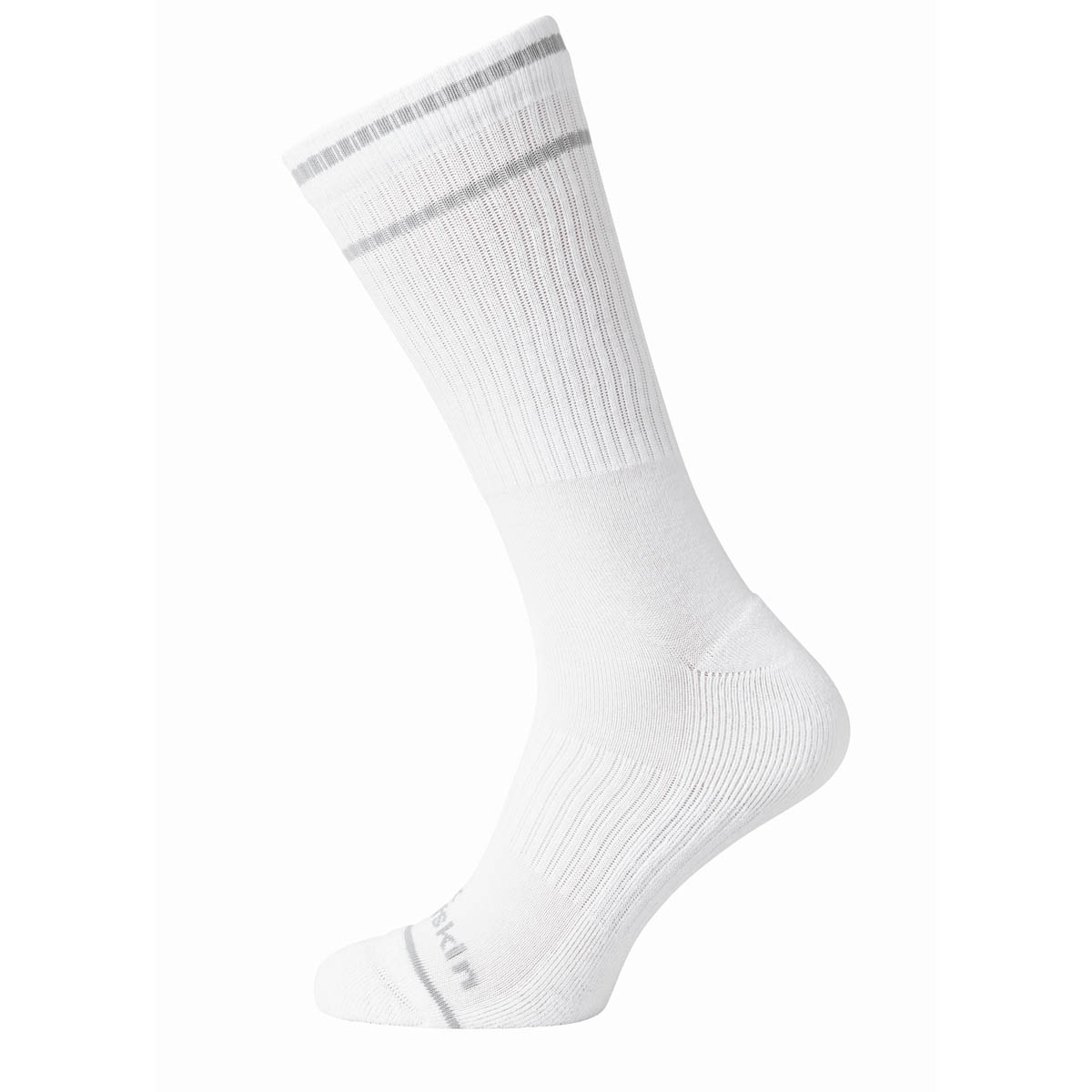 Długie skarpety Jack Wolfskin CORE LIFESTYLE SOCK CL C white - 35-37