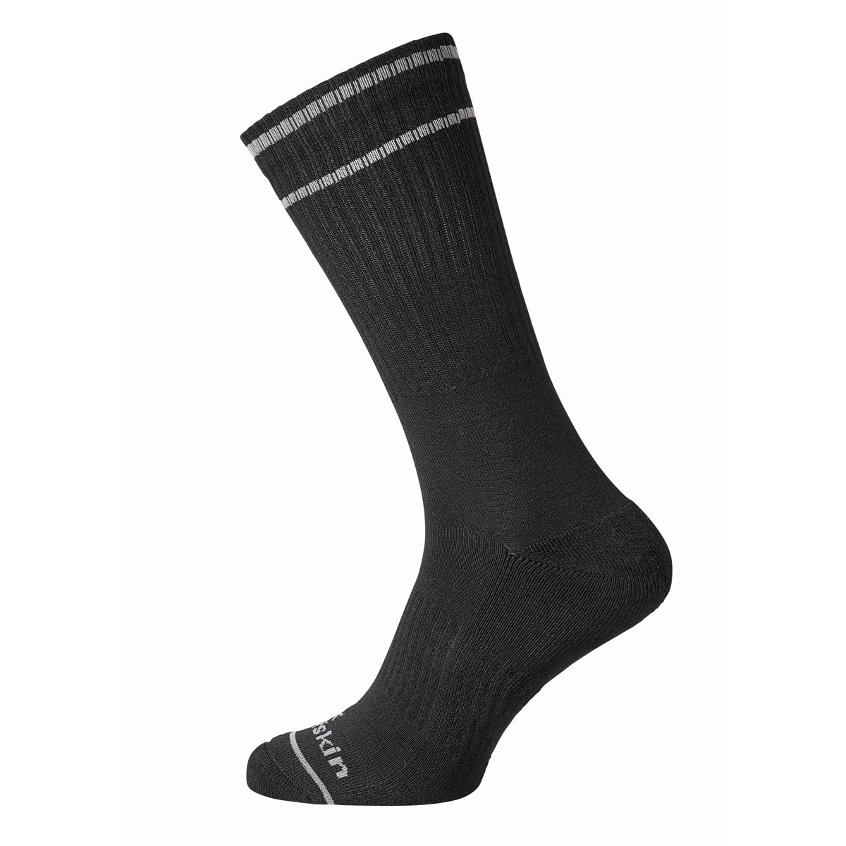 Długie skarpety Jack Wolfskin CORE LIFESTYLE SOCK CL C black - 38-40