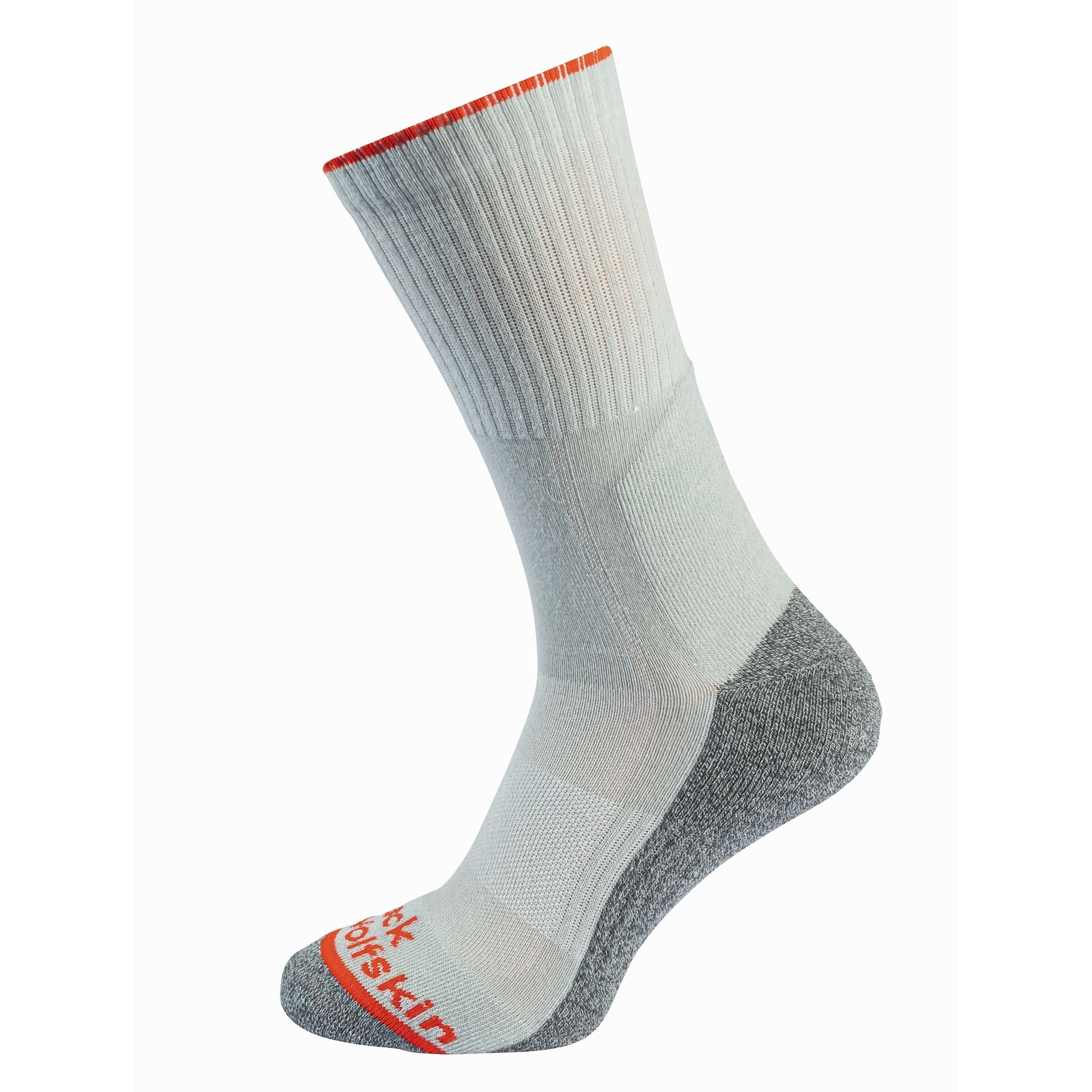 Skarpety trekkingowe Jack Wolfskin HIKE FUNC SOCK CL C light grey - 35-37